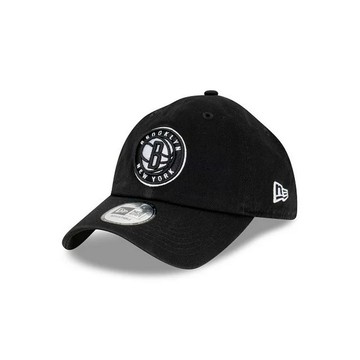 New Era Casual Classic NBA 隊徽刺繡 棒球帽 籃網隊