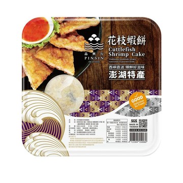 品興行-澎湖花枝蝦餅