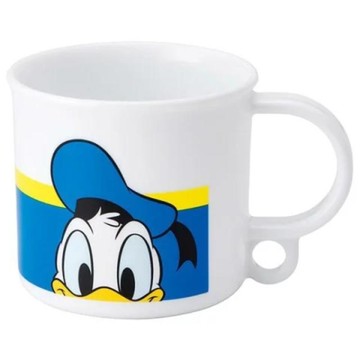 小禮堂 Skater 迪士尼 唐老鴨 兒童單耳塑膠杯 200ml KE5AAG (半臉款)