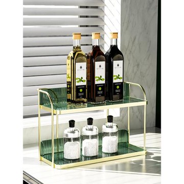 調味料置物架廚房調料盒油鹽醬醋收納架子家用廚房用品神器【Q】
