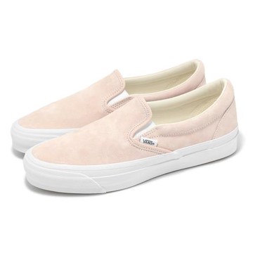 Vans 休閒鞋 Lx Classic Slip-On 98 男鞋 女鞋 粉白 懶人鞋 板鞋 情侶鞋 VN000D5AESH