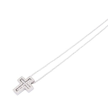 DAMIANI 戴美安妮 Belle Epoque XXS 項鍊 18K白金 鑽石 【二手名牌BRAND OFF】