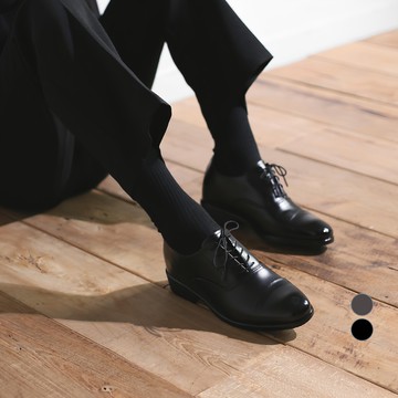 經典款式增高紳士鞋 7公分 IW1120  黑色的  25cm