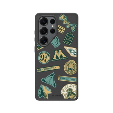 Galaxy S25 Ultra SolidSuit 黑 - 哈利波特 Harry Potter - Sticker-Wizarding World