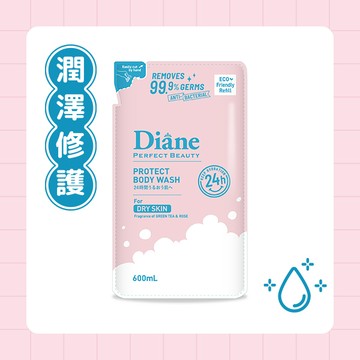 黛絲恩美肌沐浴乳補充包600ml柔嫩