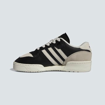 ADIDAS ORIGINALS RIVALRY LOW 男休閒鞋-黑米白-IF6250