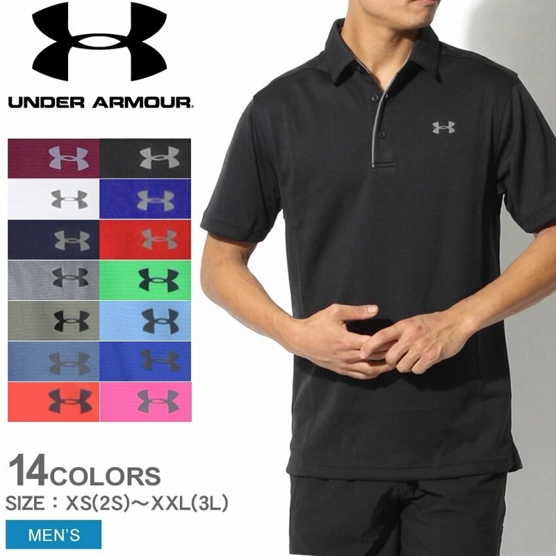 アンダーアーマー Under Armour ポロシャツ テック ポロシャツ Tech Polo Shirt メンズ Ua ウエア ブランド トップス スポーツ カジュアル シンプル 通販 Lineポイント最大1 0 Get Lineショッピング