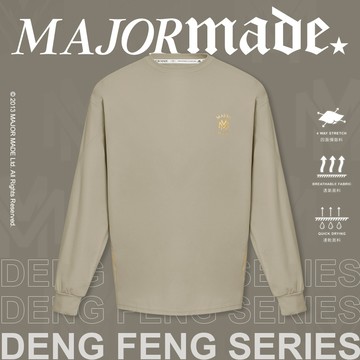 雙疊M金標剪裁機能長T