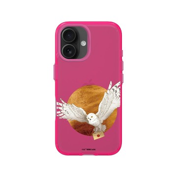 iPhone 16 Clear 粉漾桃 - 哈利波特 Harry Potter - 嘿美Hedwig