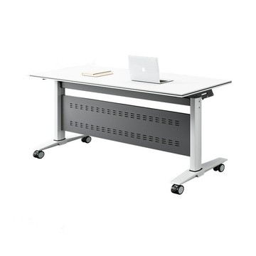 培訓桌移動會議桌學習桌辦公桌組合拼接折疊長條課桌學校輔導班[DD120109]