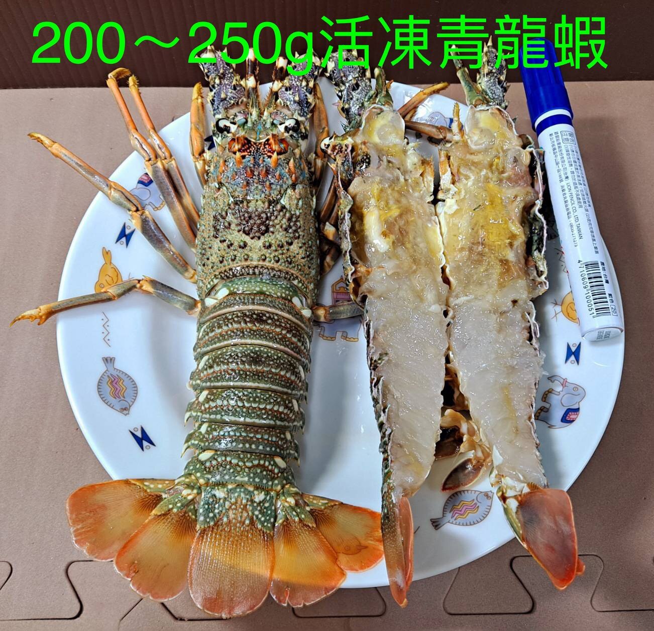 2隻 0 250g青龍蝦 葉門活凍 海鮮學院 台灣樂天市場 Line購物