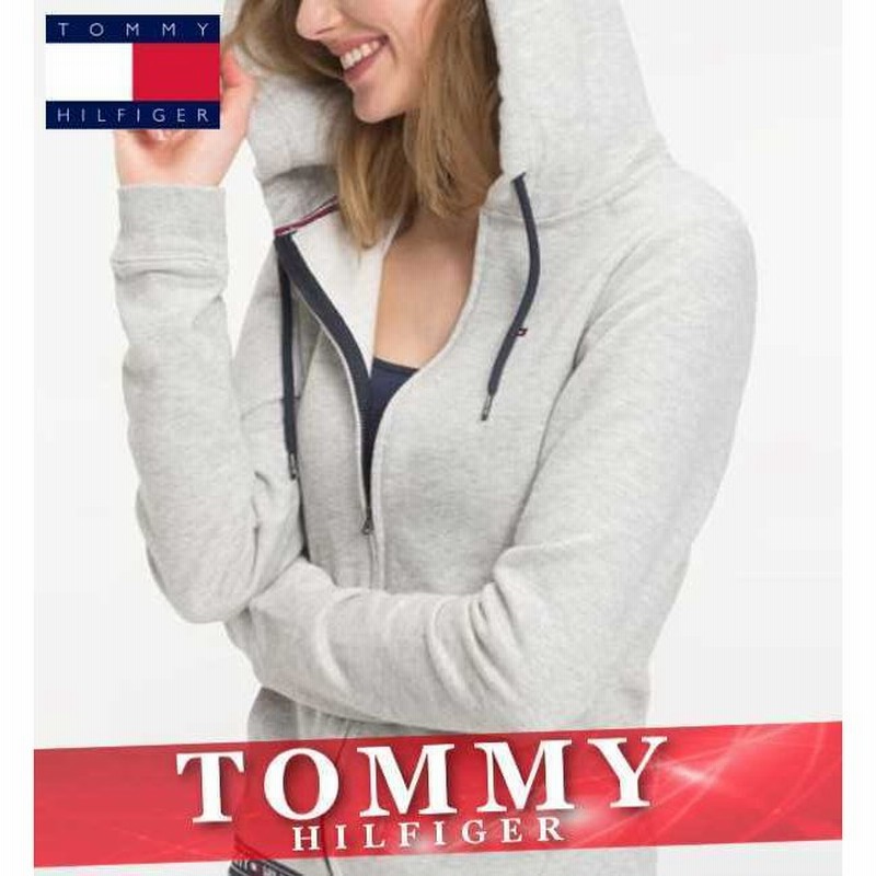 トミーヒルフィガー パーカー スウェットシャツ レディース ウィメンズ ラウンジ ロゴテープ ジップアップ Xs Xl トップス 新作 Tommy 通販 Lineポイント最大0 5 Get Lineショッピング