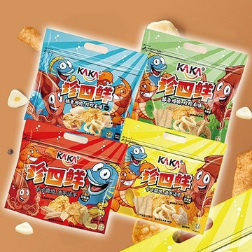 KAKA 珍四鮮(120g) 款式可選【小三美日】 D361906 下酒菜 酥脆 零食 點心 下午茶