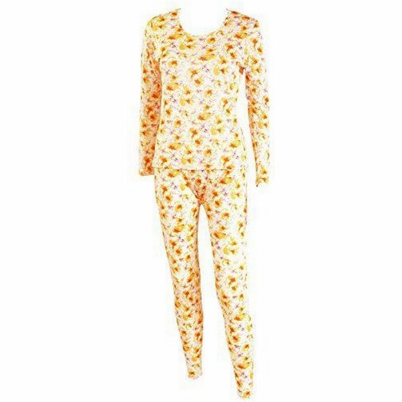 ルームウェア レディース パジャマ シルク100％ ストレッチ フラワー 