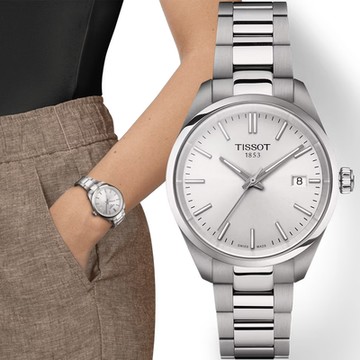TISSOT 天梭 官方授權 PR100 簡約時尚女錶 夏日煥新提案 送禮推薦-34mm T1502101103100