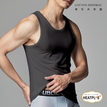 CR-暖男發熱背心-黑-多尺寸任選