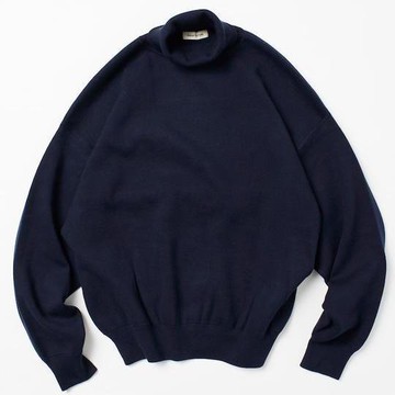 FREAK'S STORE 寬鬆版型 休閒風 高領針織衫 仿衛衣款