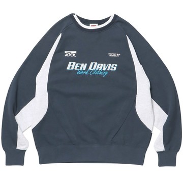 BEN DAVIS 25780039-60 TEAM SWEATSHIRT 大學T (深藍色)