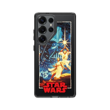 Galaxy S25 Ultra Clear 酷墨灰 - 迪士尼-星際大戰 Star Wars - 路克&莉亞公主-電影海報