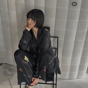 星野家日單 torowee 25新款 lff合作款趣味印花時尚襯衫+褲子套裝