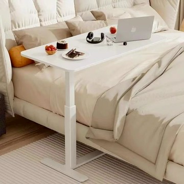 免運附發票 床邊桌 沙發邊桌 簡易桌 側桌 移動桌 可移動電腦桌家用臥室床邊桌懶人書桌小桌子簡約學習桌氣動升降桌 快速出貨