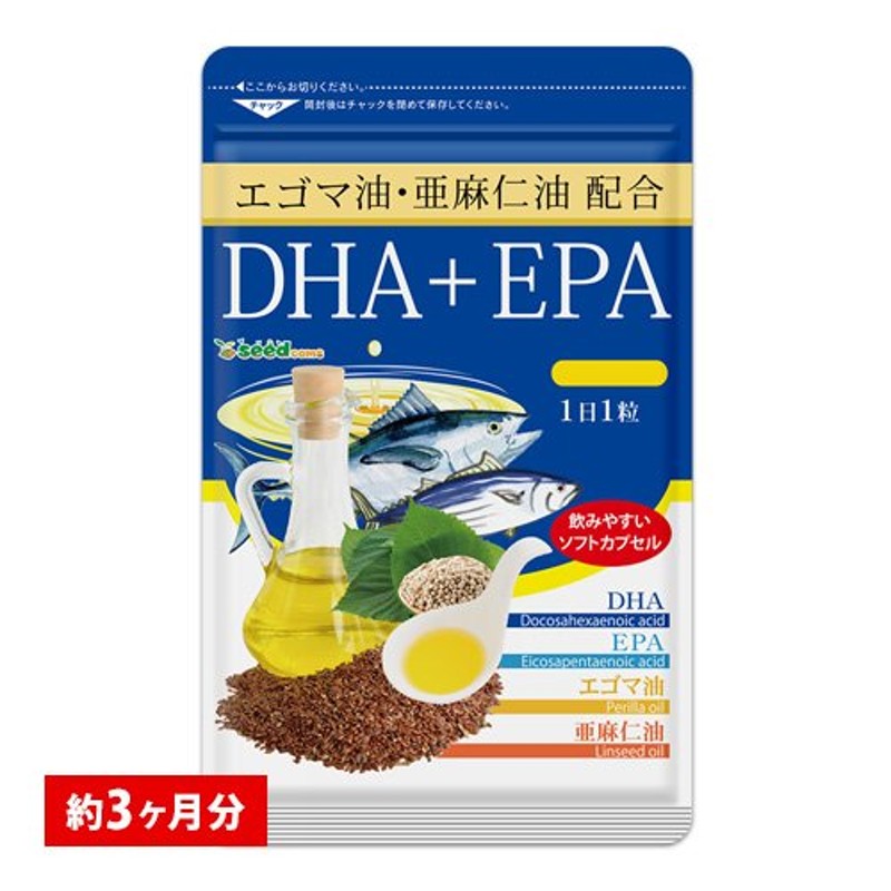 今だけ594円 オメガ3 DHA EPA 約3ヵ月分 オメガ3 α-リノレン酸 不飽和脂肪酸 亜麻仁油 エゴマ油配合 サプリ サプリメント 通販  LINEポイント最大0.5%GET | LINEショッピング