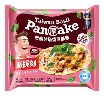 [家速配]派脆刻-橄欖油塔香厚抓餅(每包5片)