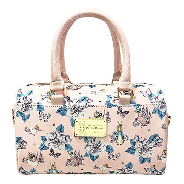 PETER RABBIT 比得兔 波士頓包 BGK400A 山茶花粉色 可愛時尚輕巧手提包  24 x 15.5 x 12.5cm