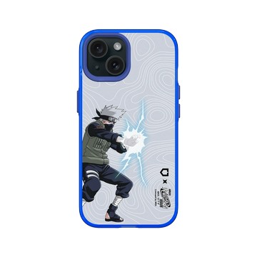 iPhone 15 Clear 激光藍 - 火影忍者 Naruto - 旗木卡卡西-雷切