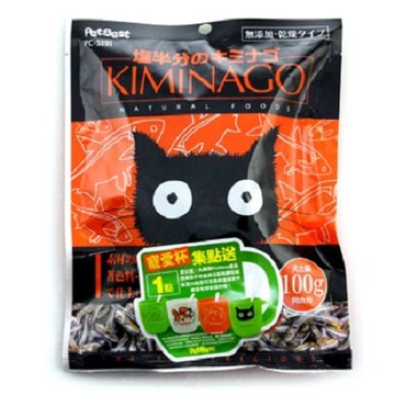 ★國際貓家★PetBest-珍鮮天然小魚乾 100g