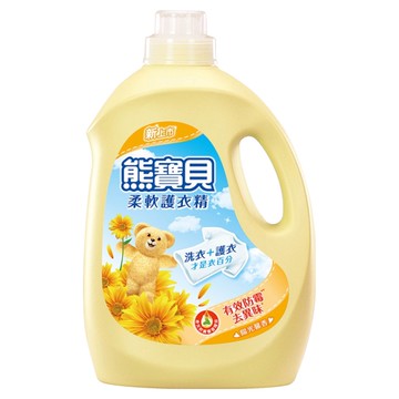 Snuggle 熊寶貝 衣物柔軟精 7合1護衣功能 抑制霉菌生長 保持衣物乾淨清爽  3.2L  1桶