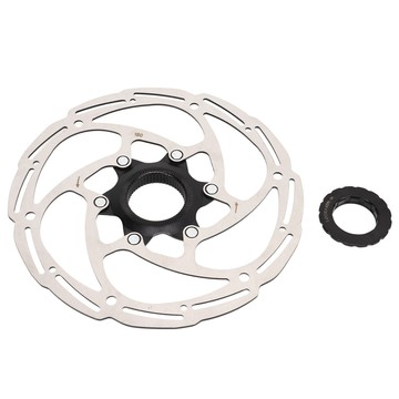 【Lixada】自行車中心鎖碟剎轉子鋼帶蓋適用於公路山地自行車 180mm