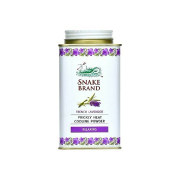 優惠款 SNAKE BRAND 泰國蛇牌~爽身粉(140g) 紫色薰衣草 NG品