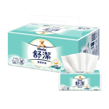 【蝦皮直營】舒潔 雲柔舒適抽取式衛生紙 100抽x10包