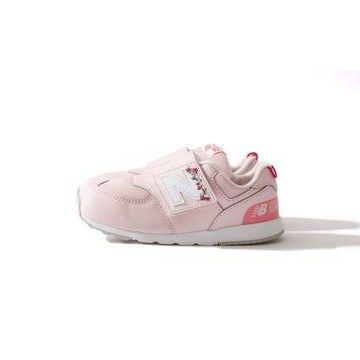 New Balance 小童 童鞋 粉色 刺繡 小花 魔鬼氈 學步鞋 運動 休閒鞋 I5746F2