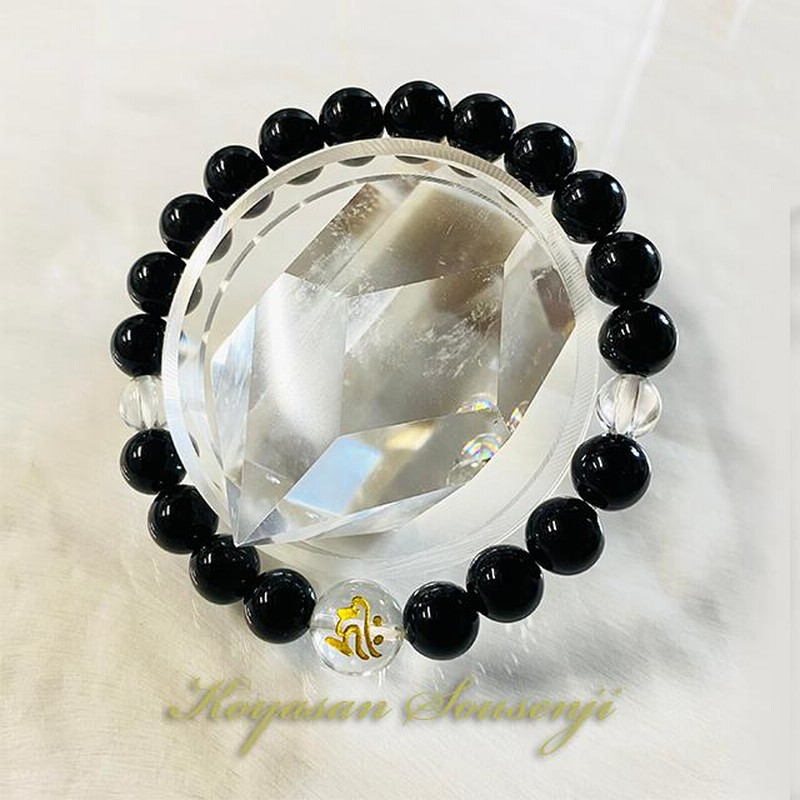 九字梵字水晶ブレスレット（護身・魔除け・厄払い・呪文） 【公式通販】