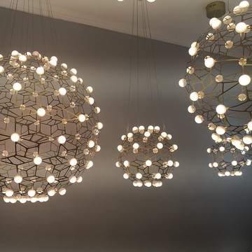 obis星辰吊燈-圓款40cm(贈測試光源)