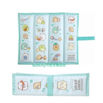 asdfkitt*日本san-x角落生物日常隔熱個人坐墊-可摺疊野餐墊-厚泡棉材質-排隊.郊遊都好用-日本正版商品