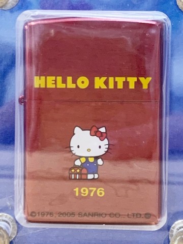 【震撼精品百貨】Hello Kitty 凱蒂貓~日本三麗鷗 KITTY ZIP限量版打火機造型-1976年#20593