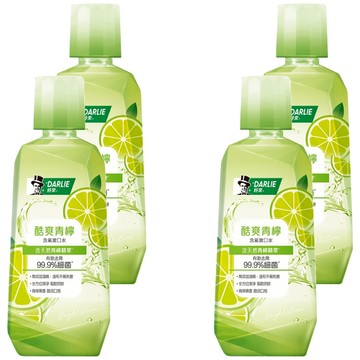DARLIE 好來 無酒精 酷爽青檸漱口水  500ml  4瓶