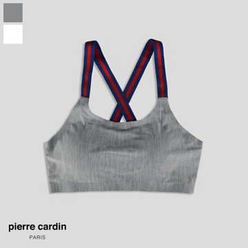 【pierre cardin 皮爾卡登女性內衣】透氣網眼後交叉運動背心