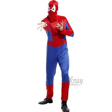 蜘蛛人 大人蜘蛛俠，萬聖節服裝 復仇者聯盟 大人變裝 尾牙表演 聖誕節 漫威，X射線【W910318】