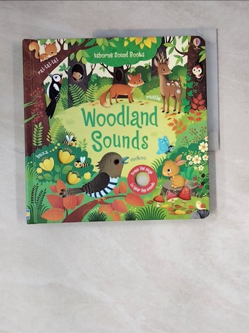 【書寶二手書T2／少年童書_Z1Z】Woodland Sounds 嬰幼兒音效遊戲書_Sam Taplin,Federica Iossa (ILT)