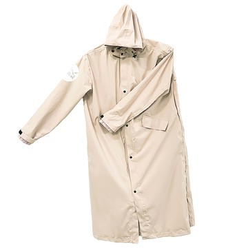 Wild Peak 野峰 輕量高機能美學雨衣 聚酯纖維 防水8000mmH2O 透濕性 2500g /m2  M  米色  1件