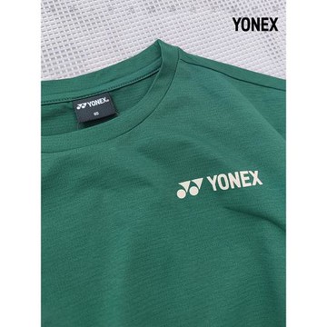 2024春夏新款YONEX尤尼克斯韓國羽毛球服短袖男女同款速干吸汗T11