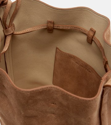 Aesther Ekme Marin Medium suede shoulder bag