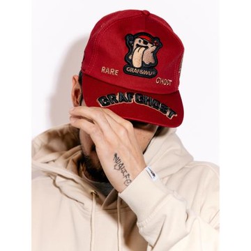 GRAF原創品牌【立體刺繡】BooGhost可愛鬼2.0漢堡天使惡魔棒球帽