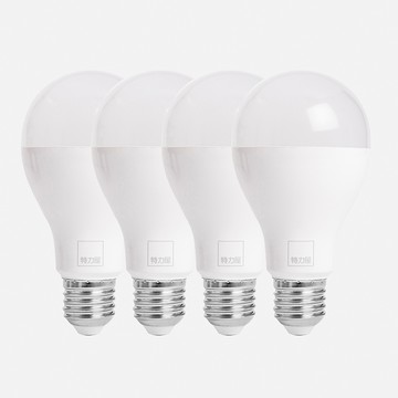 特力屋 金采 13W LED球泡燈 黃光 4入 LED燈泡