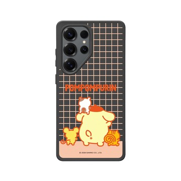 Galaxy S25 Ultra SolidSuit 黑 - 三麗鷗-布丁狗30週年 PomPomPurin (30th Anniversary) - 最萌的背影