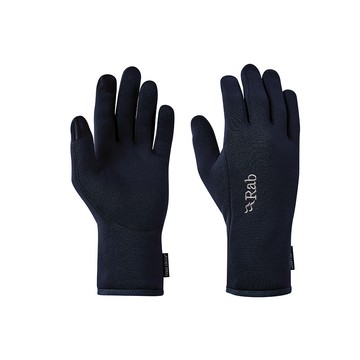 RAB Power Stretch Contact Glove Men 保暖刷毛觸控手套 男款 深墨藍 #QAH55